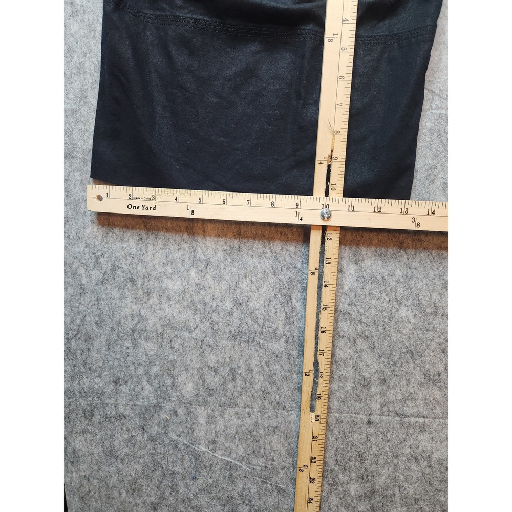 Banana Republic Womens Black Linen Blend Wide Leg Cropped Pants Size S High Rise - Picture 13 of 14